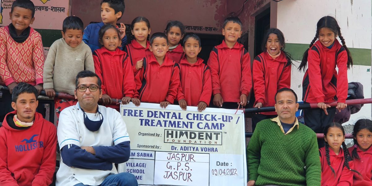 Dental Health Camp at G.P.S. Jaspur, Bhatwari, Uttarkashi: A Journey of Care and Dedication