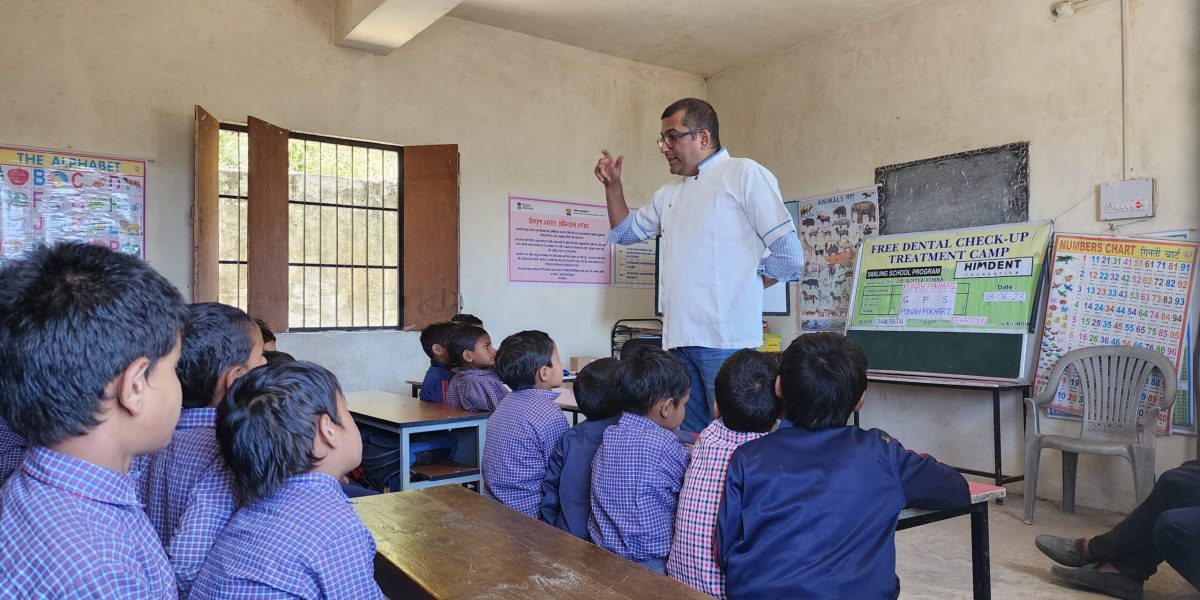 Dental Health Camp at G.P.S. Pailing, Rudraprayag: Bringing Smiles to the Himalayas