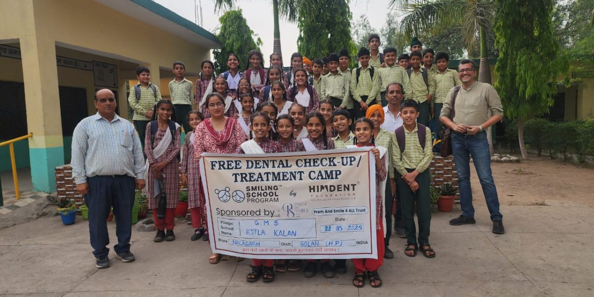 “Dental Health Camp Trip at G.M.S. Kotla Kalan” Himdent Foundation – Smiling School Program